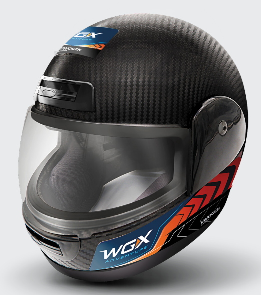 Wogen WGX Motorcu Kaskı Siyah