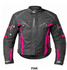 Prosev 2116 Korumali cocuk Motosiklet Montu Pembe