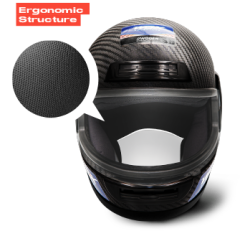 Wogen  Kask  Karbon Desenli