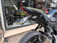 VOGE 250 RR Alüminyum Katlanır Plakalık Siyah-Sarı