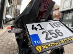 VOGE 250 RR Alüminyum Katlanır Plakalık Siyah-Sarı