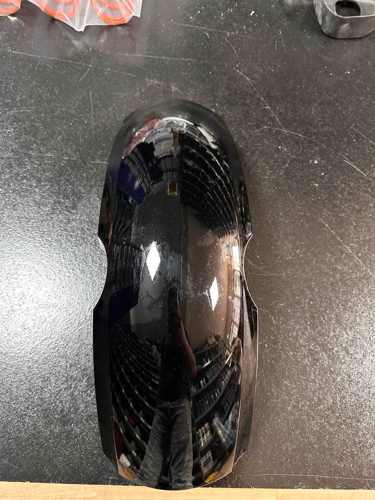 Funrider 125 Ön Çamurluk Siyah