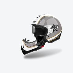 AIROH J 110 COMMAND GOLD GLITTER KASK