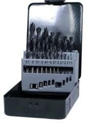 1mm-10mm/ 19 PCS MATKAP UCU SETİ MATKAP TAKIMI  İÇERİĞİ 1-1,5-2-2,5-3-3,5-4-4,5-5-5,5-6-6,5-7-7,5-8-8,5-9-9,5-10