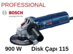 BOSCH AVUÇ TAŞLAMA 900W 115MM GWS 9-115 PROFESSIONAL