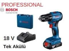 Bosch Gsr 185-LI Tek Akülü Delme Vidalama Makinesi