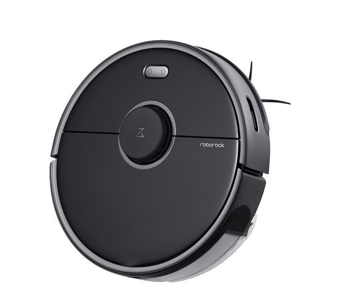 Roborock S5 Max Vacuum Cleaner Siyah Akıllı Robot Süpürge ve Paspas