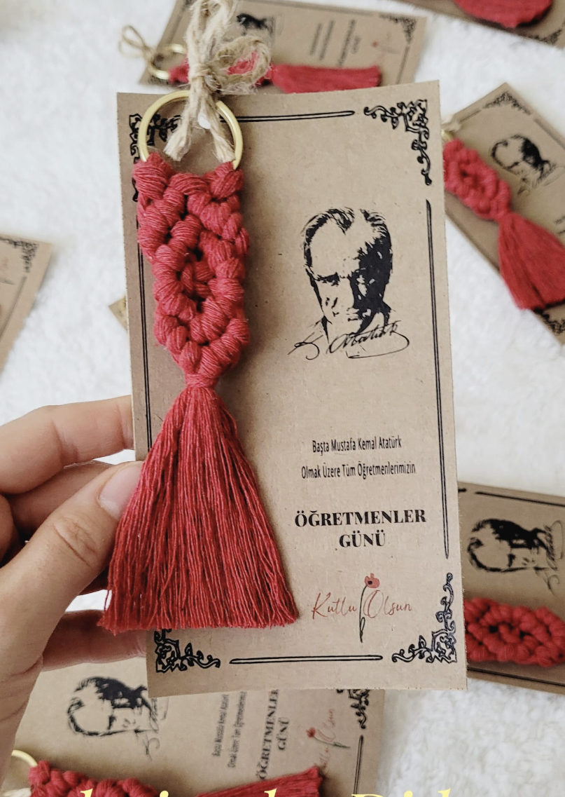 Öğretmenler Günü Anahtarlığı