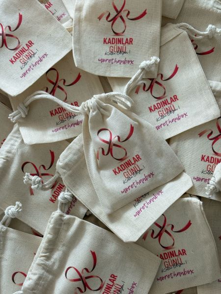 Kadınlar Günü Kese ve El Yapımı Sabun