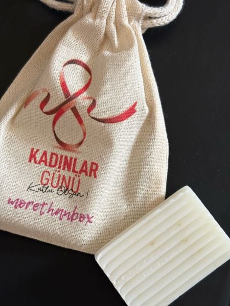 Kadınlar Günü Kese ve El Yapımı Sabun