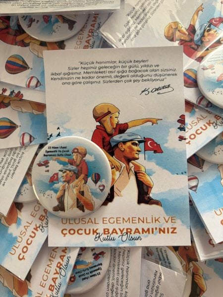 Kartlı Rozet (5 adet)
