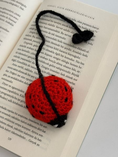 Uğur Böceği Kitap Ayracı