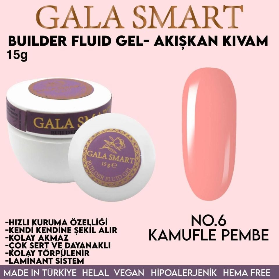 BUİLDER FLUİD GEL 15 G - NO:6