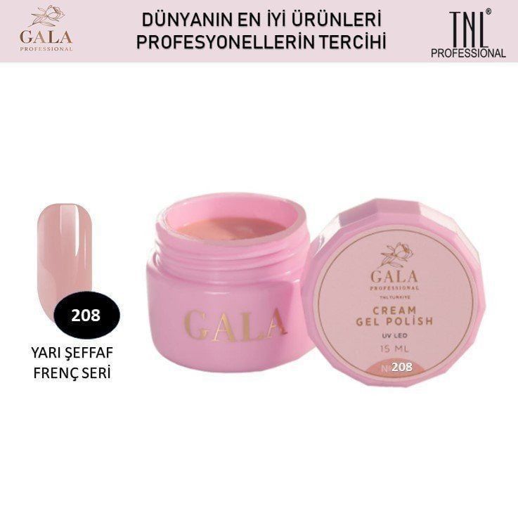 GALA CREAM OJE 15 ML NO 208