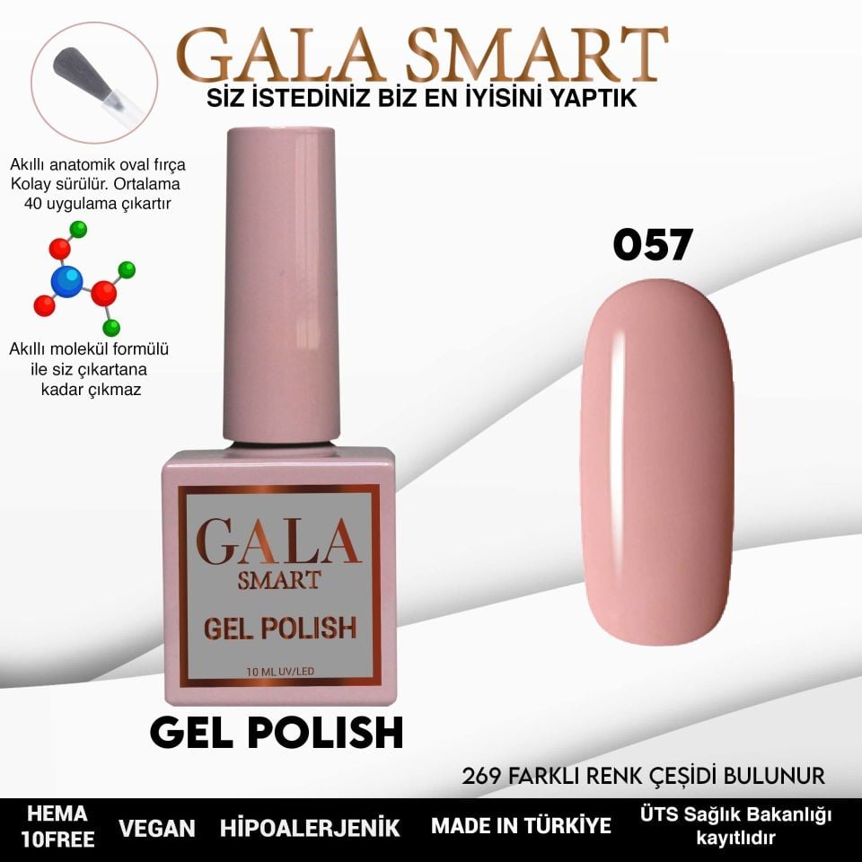 GALA SMART CLASSİC KALICI OJE 10 mle NO:057