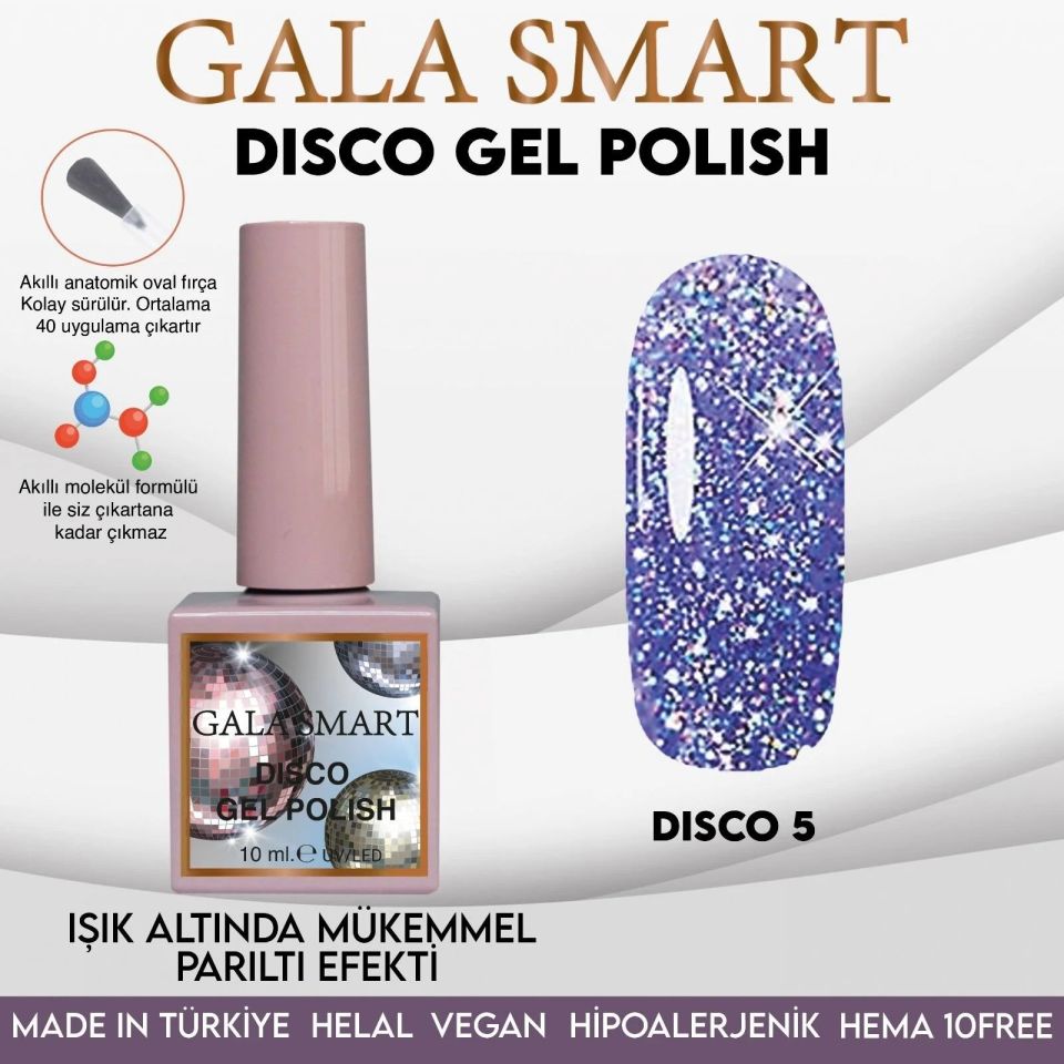 GALA SMART DİSCO KALICI OJE 10 ml NO:05