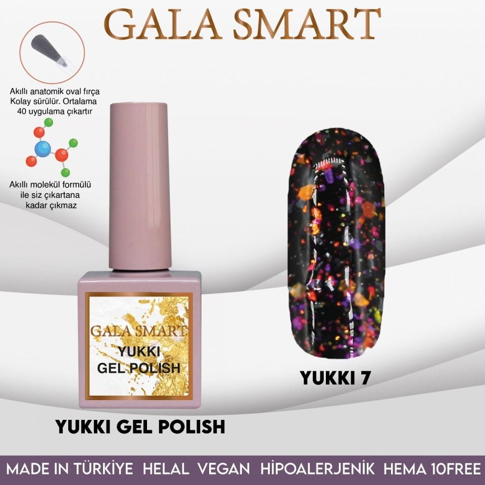 GALA SMART YUKKİ KALICI OJE 10 ml NO:07