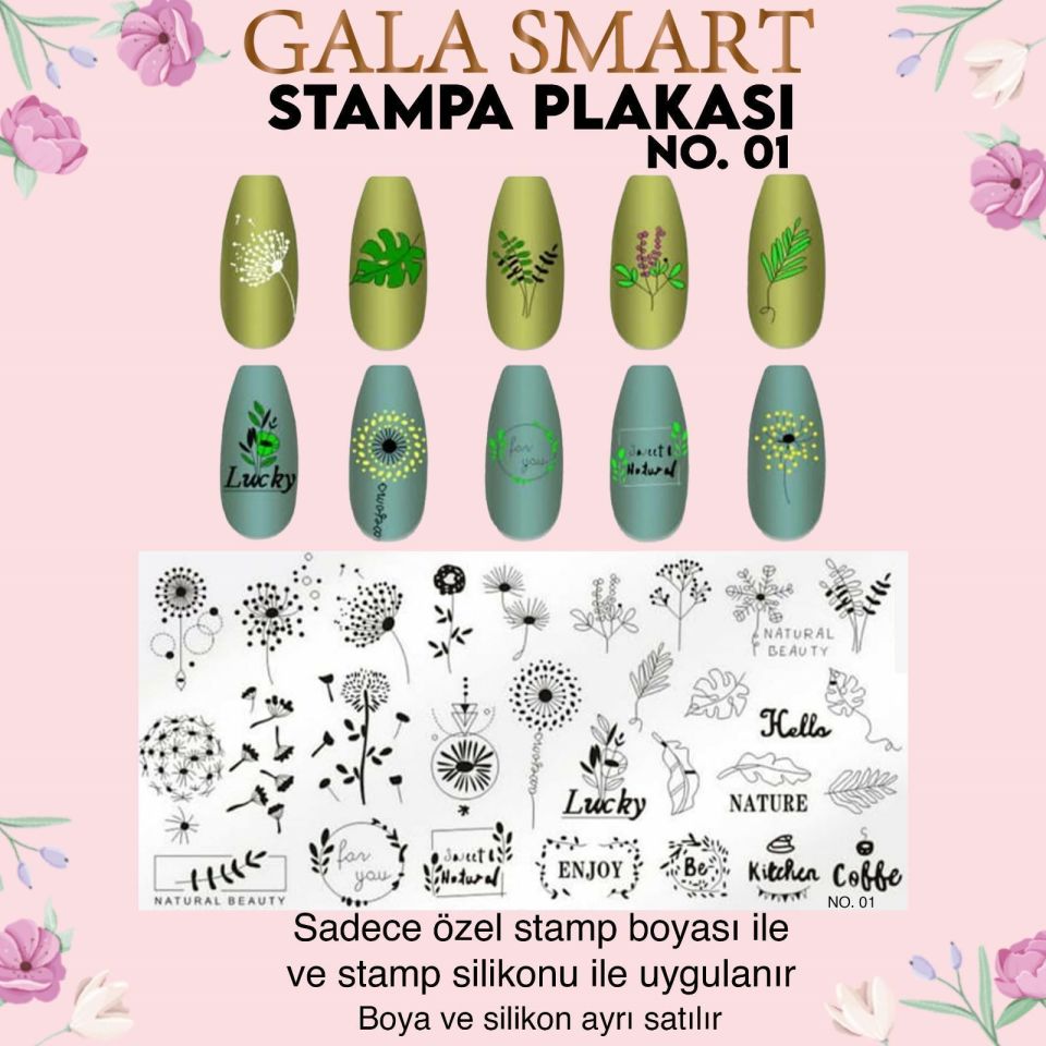 GALA SMART STAMPA PLAKA SET (28 PARÇA)
