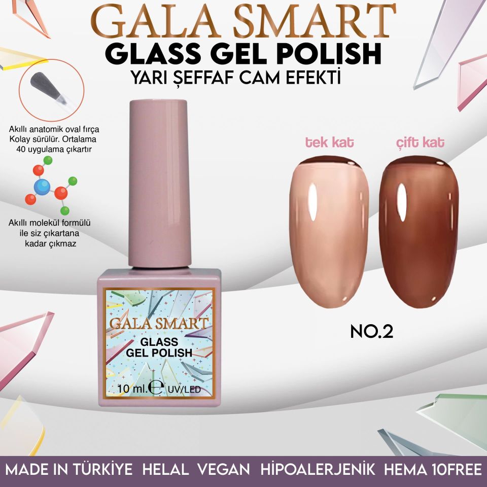 GALA SMART GLASS KALICI OJE 10 mle NO:02