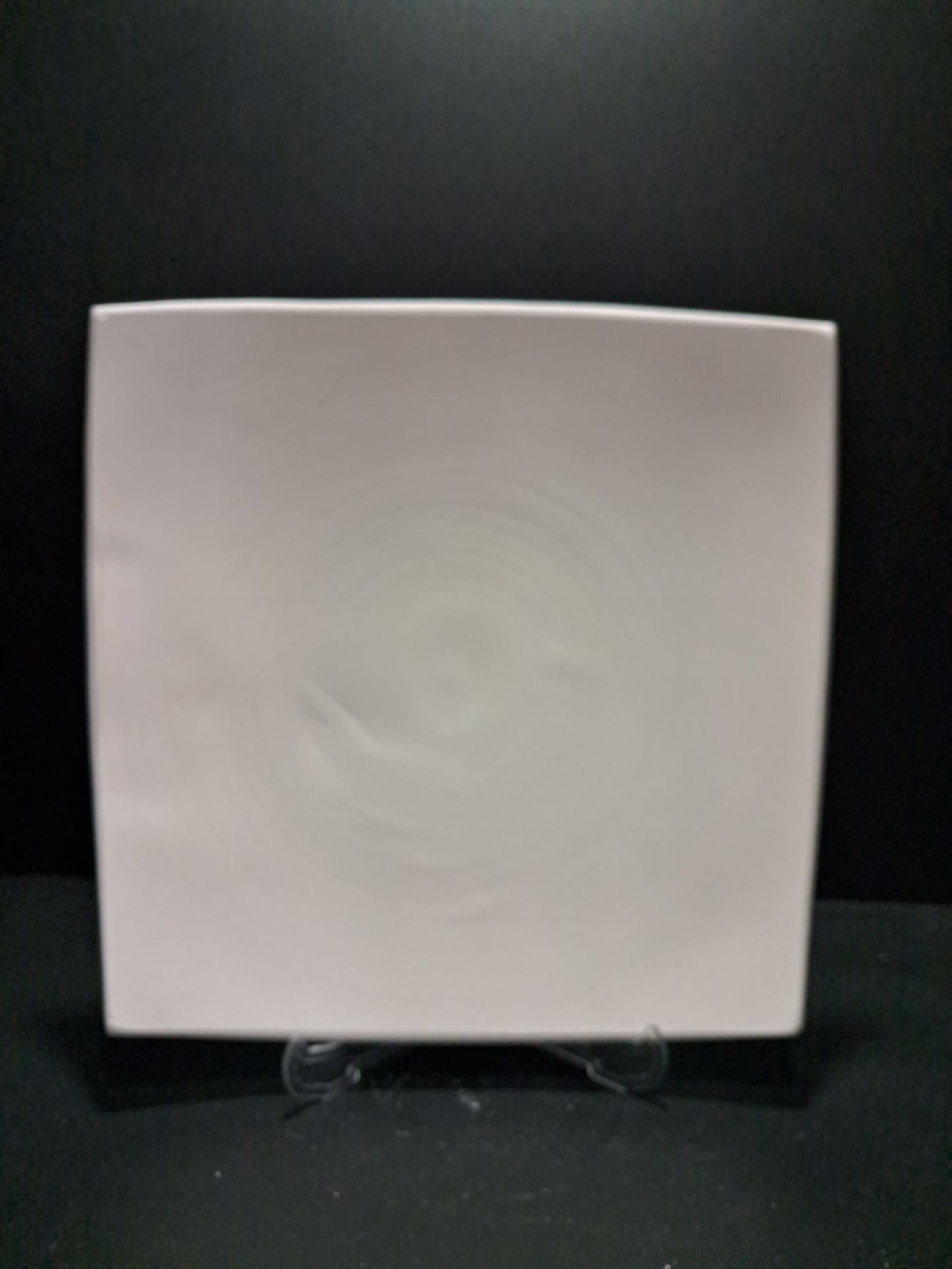 40 cm Kare Tabak