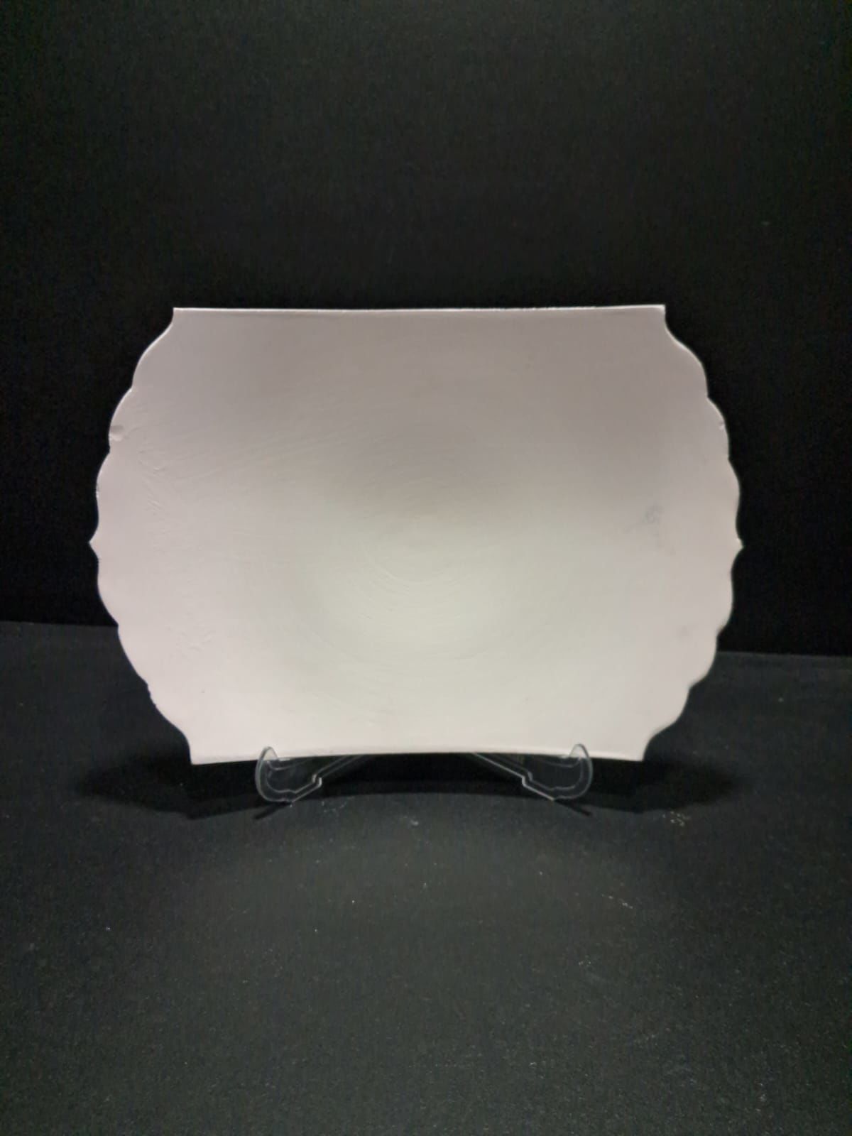 30 cm Rölyefli Dikdörtgen Tabak