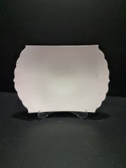 30 cm Rölyefli Dikdörtgen Tabak