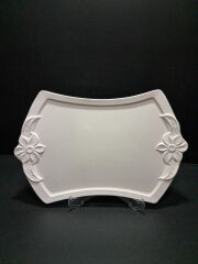 36 cm Çiçekli Tepsi