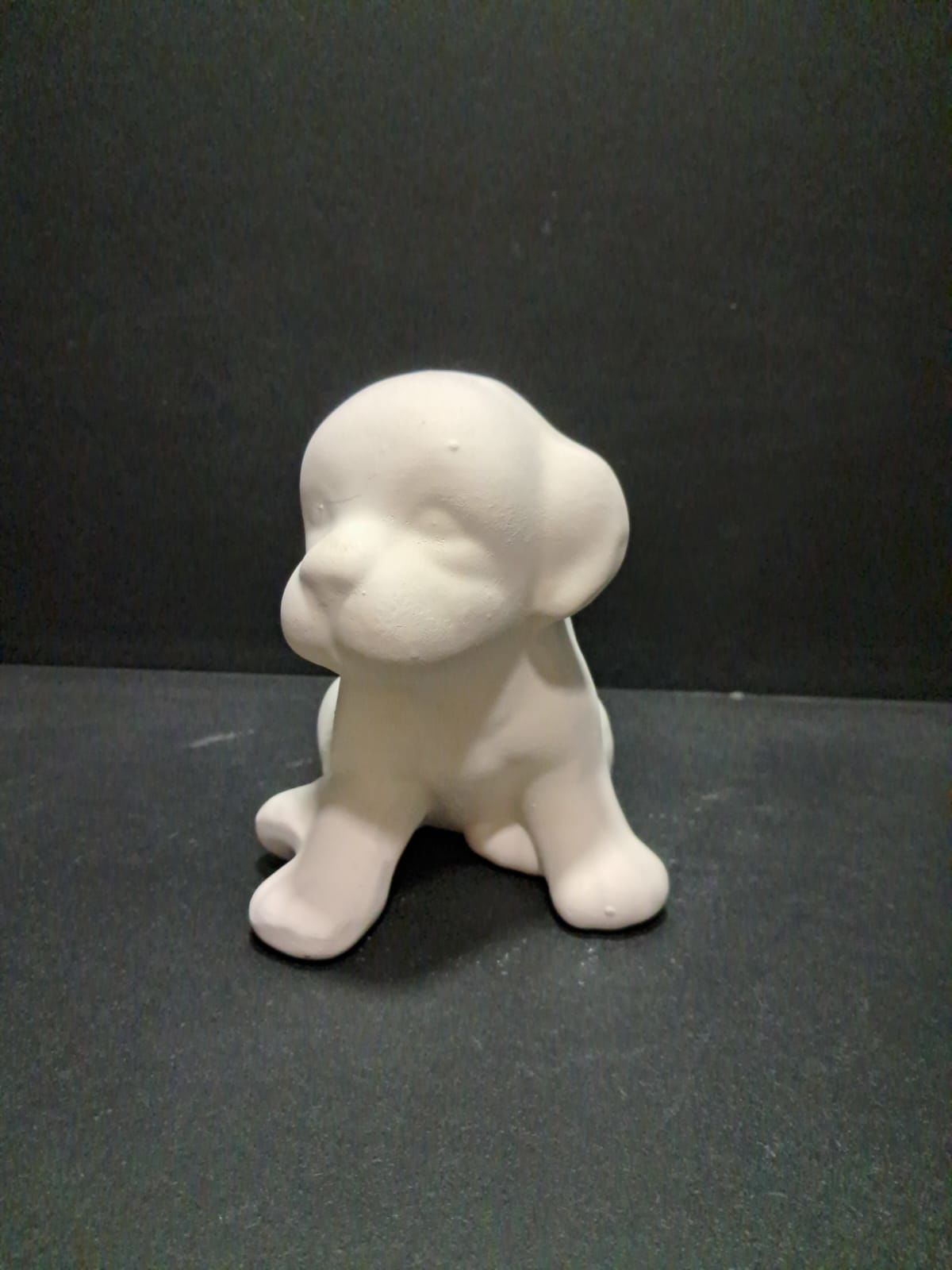 15 cm Oturan Köpek