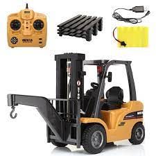 HUINA 1/10 RC Forklift Uzaktan Kumandalı Metal İş Makinası 1577