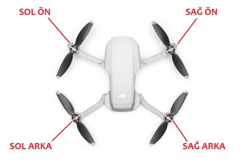 Dji Mini 1 Kol (Motorlu) arm