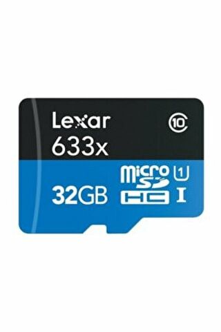 Lexar 32GB 633x MicroSDHC Hafıza Kartı