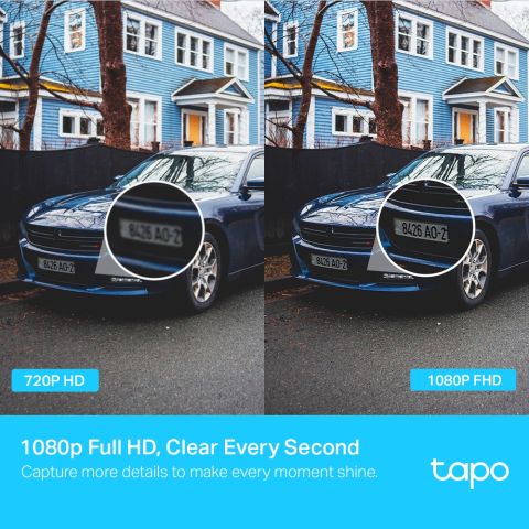 Tp-Link Tapo C500 Dış Mekan Yatay/Dikey Wi-Fi Güvenlik Kamerası