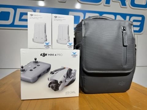 DJI Mini 4 Pro Yedek Bataryalı Çanta hediyeli paket