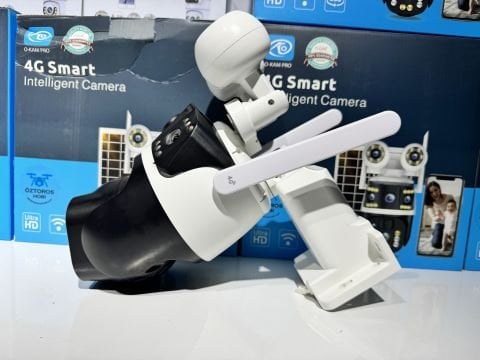 4G Lte Solar Güneş Panelli 3 Kameralı Uzakdan Kontrol Hareketli Güvenlik Kamerası