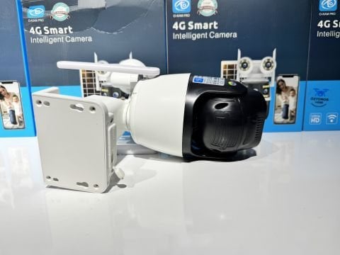4G Lte Solar Güneş Panelli 3 Kameralı Uzakdan Kontrol Hareketli Güvenlik Kamerası