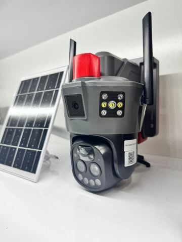 X5-tech Rx-584g Solar 4g 10x Zoom Çift Lens Speed Dome Kamera