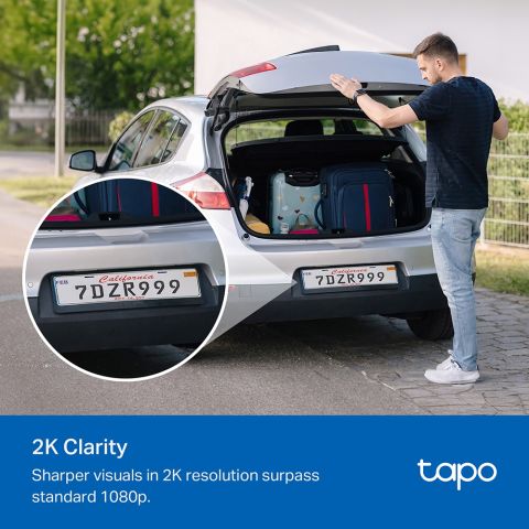 Tapo C410(2 Pack) Akıllı Kablosuz İç ve Dış Mekan Güvenlik Kamerası