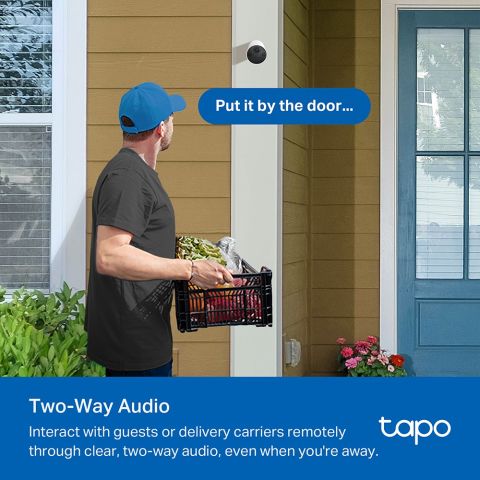 Tapo C410(2 Pack) Akıllı Kablosuz İç ve Dış Mekan Güvenlik Kamerası