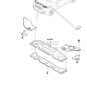 Ön Panel Orta Kapak | Range Rover LR078771
