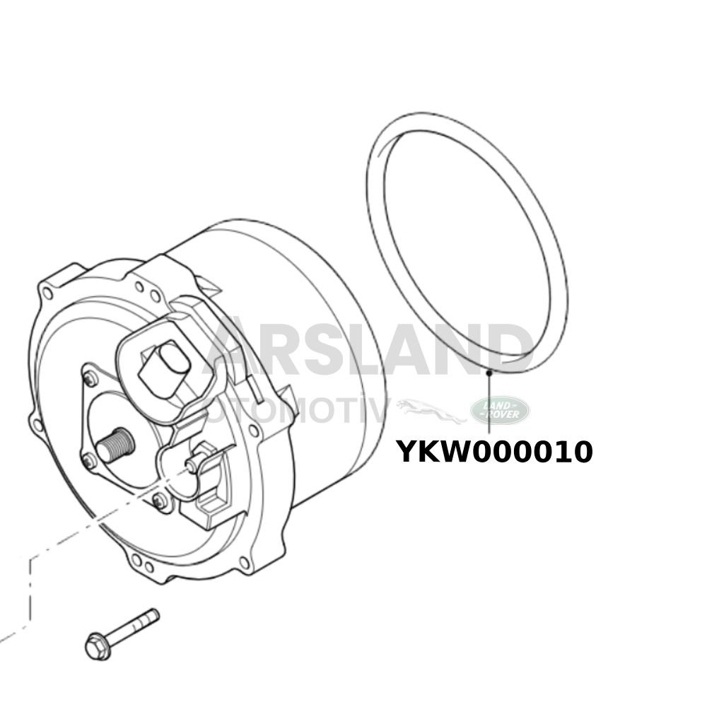 Alternatör Oringi 4.4 | Range Rover L322 YKW000010