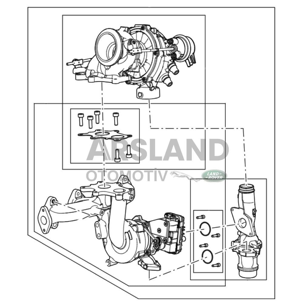 Turbo Komple 2.0 | Range Rover - Discovery LR104440