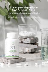 S1™ Kalsiyum, Magnezyum, Çinko, Vitamin D Takviye Edici Gıda 60 Tablet