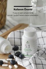 S1™ Kalsiyum, Magnezyum, Çinko, Vitamin D Takviye Edici Gıda 60 Tablet