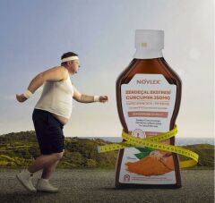 Novlex® Zerdeçal - Curcumin (Turmeric) ve Piperin Ekstraktı (Ekstresi) İçeren Sıvı Takviye Edici Gıda 250 ml
