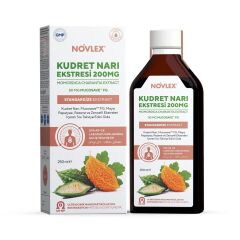 Novlex® Kudret Narı (Momordica), Rezene, Mayıs Papatyası, Mucosave FG ve Zencefil Ekstraktı (Ekstresi) İçeren Sıvı Takviye Edici Gıda 250 ml