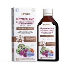 Novlex® Silymarin-EDH Enginar (Artichoke), Devedikeni (Milk Thistle), Hindiba, Zerdeçal ve Piperin Ekstraktı (Ekstresi) İçeren Sıvı Takviye Edici Gıda 250ml