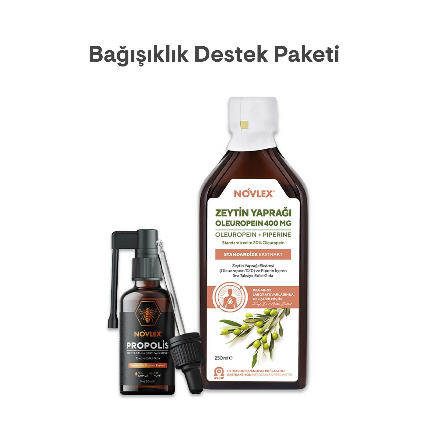 Bağışıklık Paketi - Zeytin Yaprağı Ekstresi, Propolis