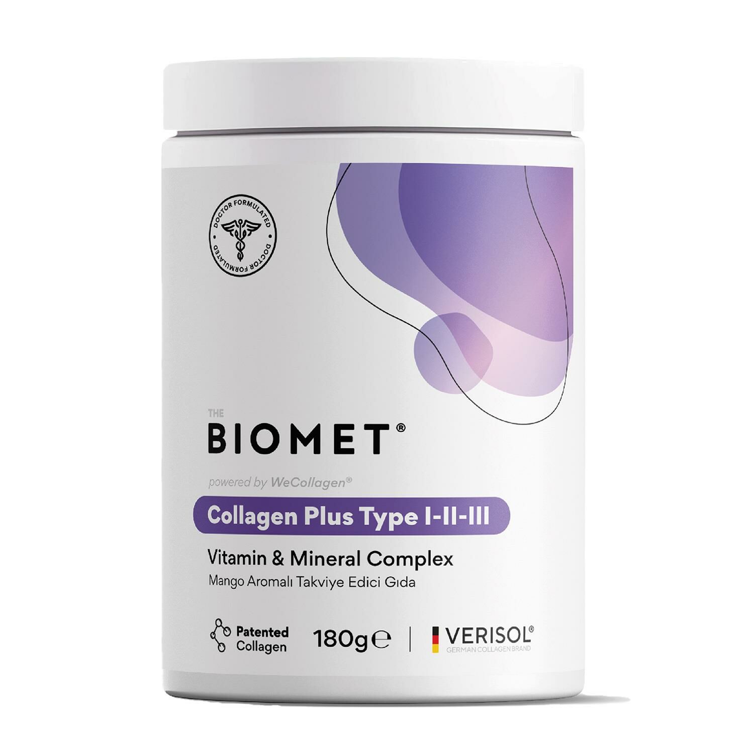 Biomet Collagen Plus Type 1-2-3 Powder 180g - SKU S196