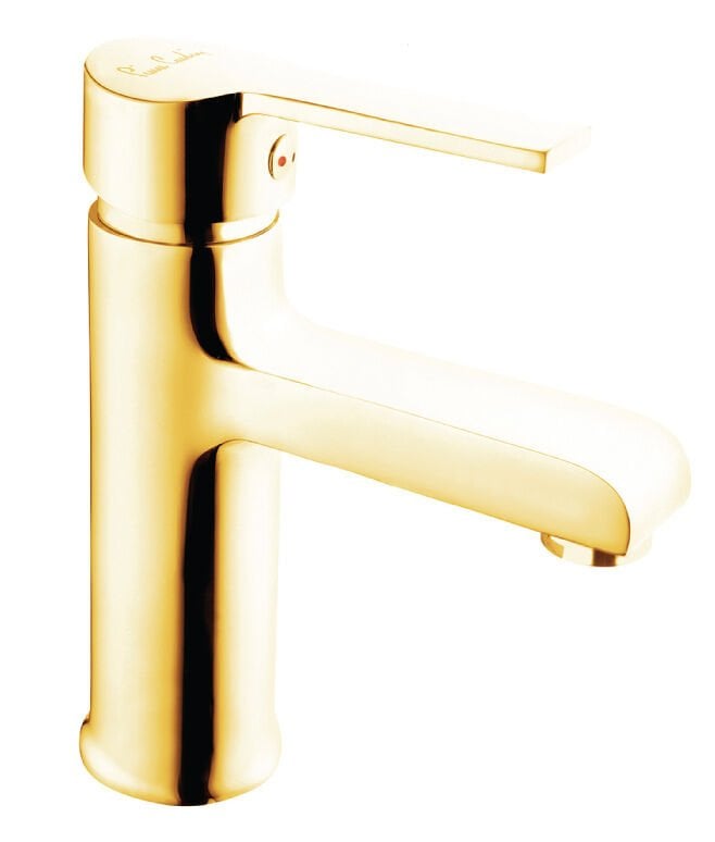 BS200 - PİERRE CARDİN Boston Lavabo Armatürü Gold