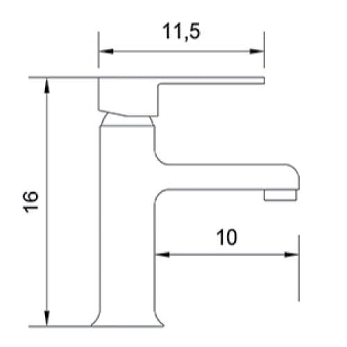 BS202 - PİERRE CARDİN Boston Lavabo Armatürü Antik